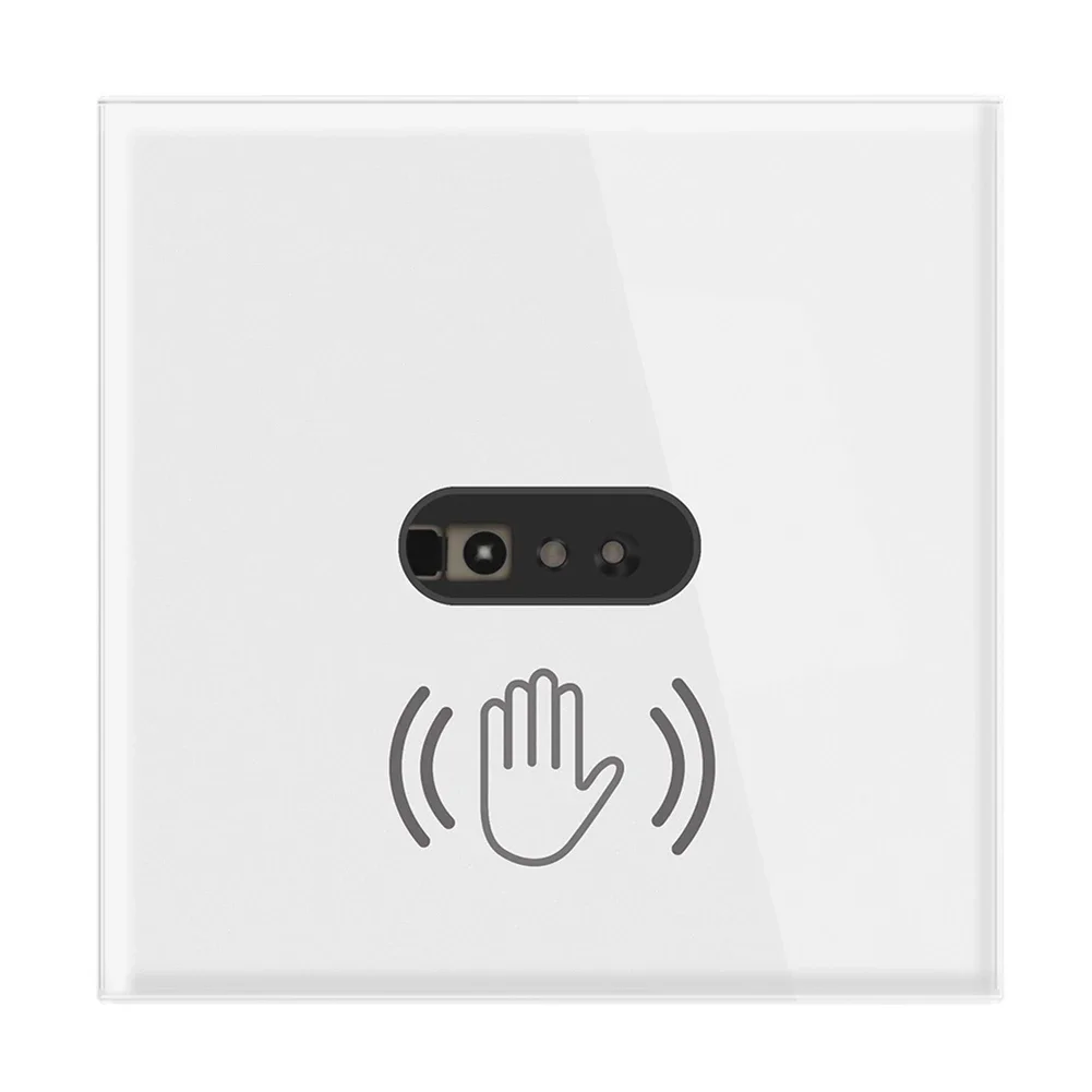 100-240V Smart Light Switch Infrared Wave Induction EU Plug Intelligent Glass Panel 8cm Sensing Distance for Living Room Bedroom
100-240V Smart Light Switch Infrared Wave Induction EU Plug Intelligent Glass Panel 8cm Sensing Distance for Living Room Bedroom
