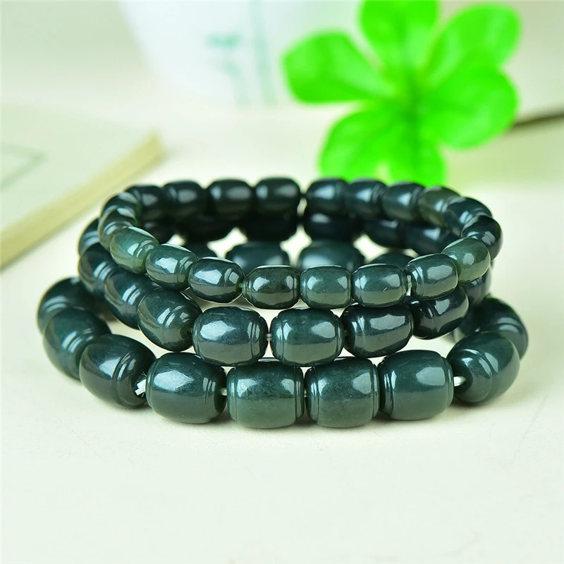 Hetian Lulutong Single Circle , Jade Round Bead Bracelet Women, Green Jadeite Jewelry
Hetian Lulutong Single Circle , Jade Round Bead Bracelet Women, Green Jadeite Jewelry