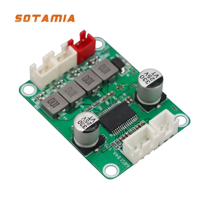 SOTAMIA TPA3118D2 Digital Power Amplifier Board 2x30W Stereo Speaker Amplificador Dual Channel Audio Amplifier Module DC12-24V
SOTAMIA TPA3118D2 Digital Power Amplifier Board 2x30W Stereo Speaker Amplificador Dual Channel Audio Amplifier Module DC12-24V