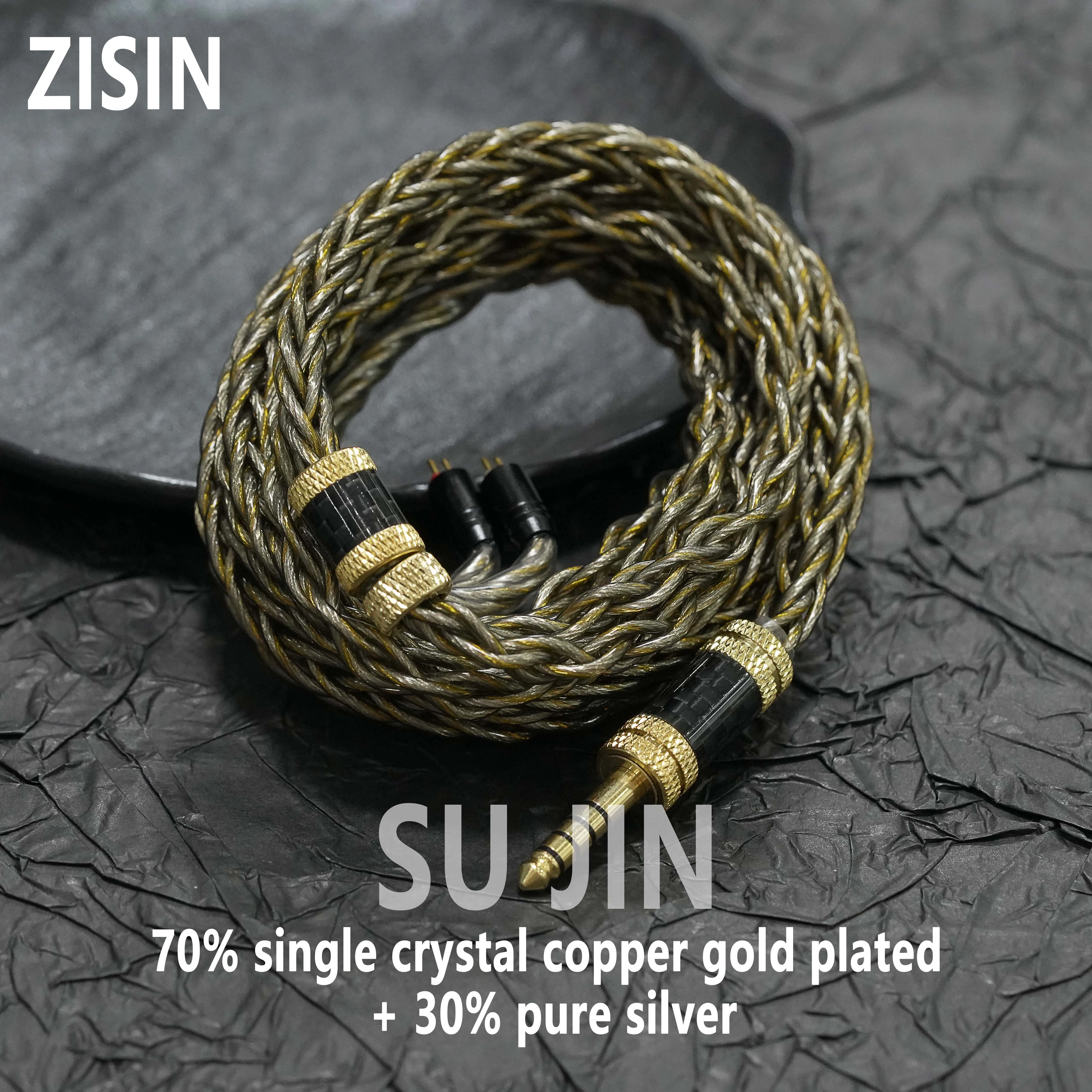 ZiSin-58 IEM Cable HIFI Multi-Conductor Headphone Cable Upgrade Cable with mini XLR/2Pin/3.5mm For HE1000SE The cable of in-ear
ZiSin-58 IEM Cable HIFI Multi-Conductor Headphone Cable Upgrade Cable with mini XLR/2Pin/3.5mm For HE1000SE The cable of in-ear