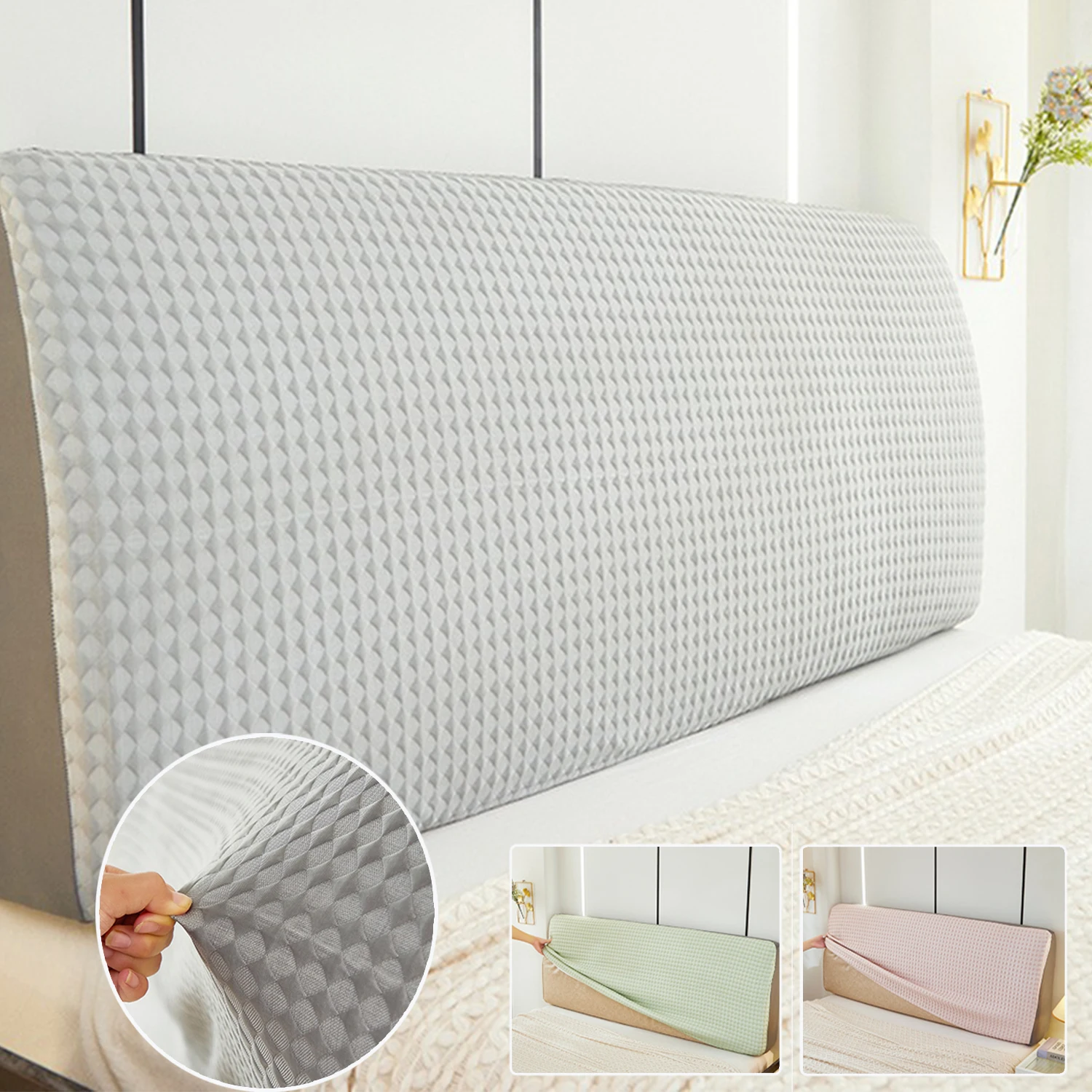 3D Stereoscopic Headboard Cover Bed Head Covers Elastic Bed Cover Back Protection Dust Cover for Home Hotel Bed Room 침대 머리덮개
3D Stereoscopic Headboard Cover Bed Head Covers Elastic Bed Cover Back Protection Dust Cover for Home Hotel Bed Room 침대 머리덮개