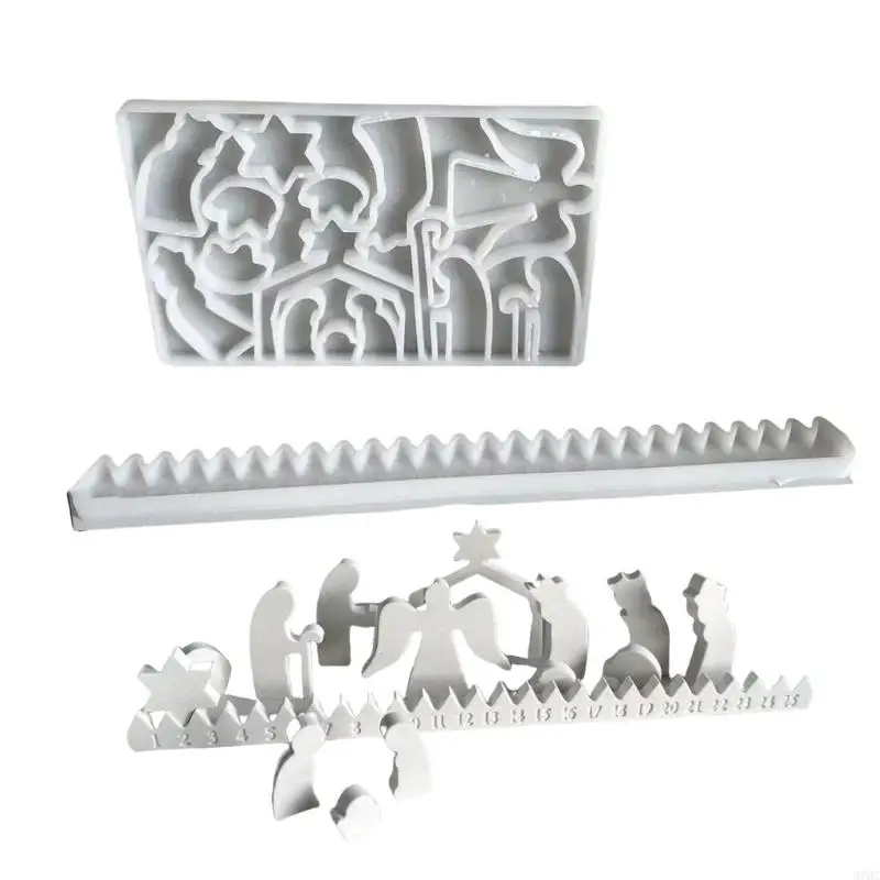 87HC Christmas Countdown Silicone Mold Set Silicone Crafting Moulds Ornament Moulds
87HC Christmas Countdown Silicone Mold Set Silicone Crafting Moulds Ornament Moulds