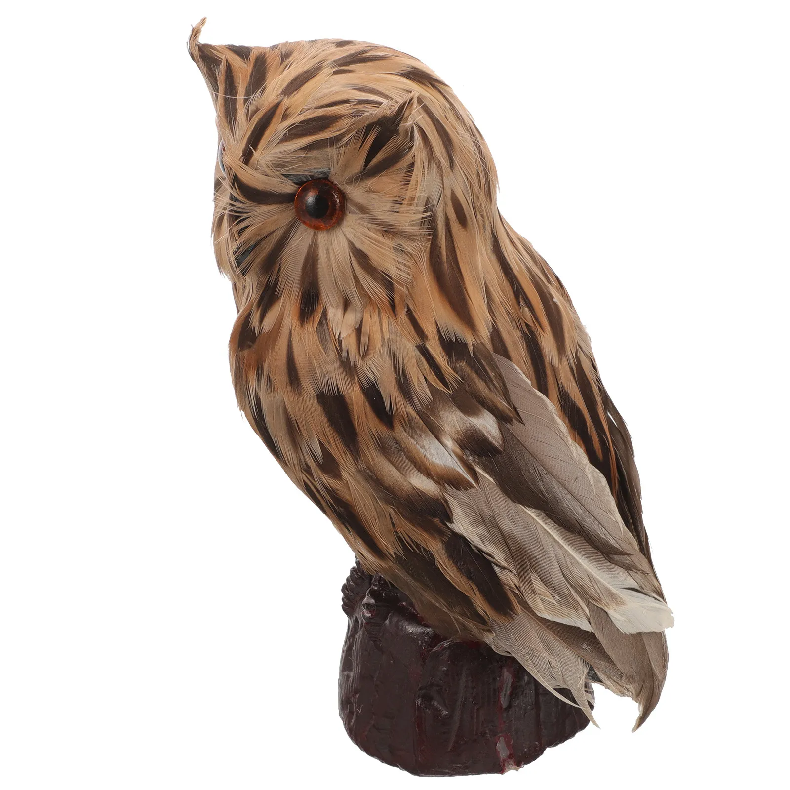 Realistic Feathered Owl Statue Resin Garden Decor Outdoor Yard Decoration Home Office Tabletop Nature-Inspired Bird Sculpture
Realistic Feathered Owl Statue Resin Garden Decor Outdoor Yard Decoration Home Office Tabletop Nature-Inspired Bird Sculpture