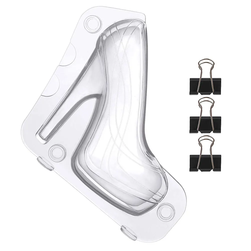 1Set High Heel Shoe Mold Plastic Flexible Chocolate Candy Mold Baking Tool Cake Decorating Supply Shoe Shape Chocolate Molds 
1Set High Heel Shoe Mold Plastic Flexible Chocolate Candy Mold Baking Tool Cake Decorating Supply Shoe Shape Chocolate Molds