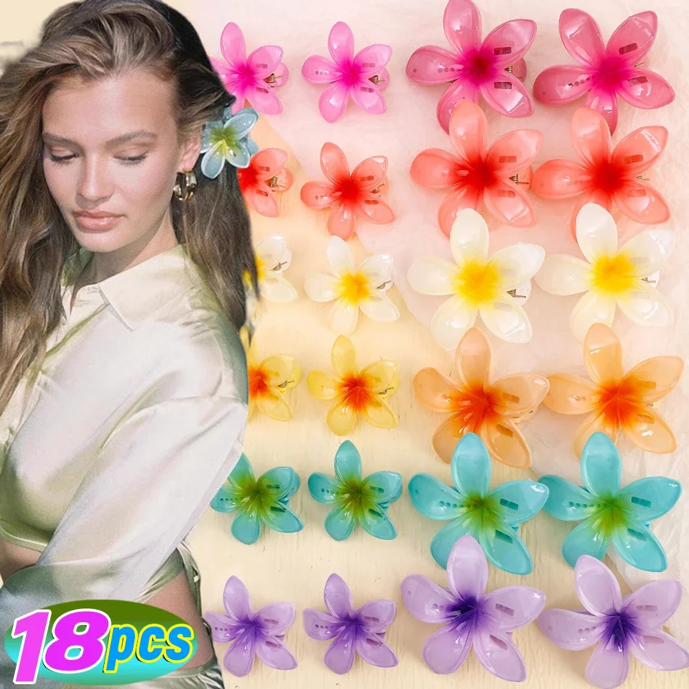 Fashion Beach Vacation Bohemia Egg Flower Hair Claw Hair Clips Gradient Flower Large Hair Claw Hairpin Women Girls Accessories
Fashion Beach Vacation Bohemia Egg Flower Hair Claw Hair Clips Gradient Flower Large Hair Claw Hairpin Women Girls Accessories