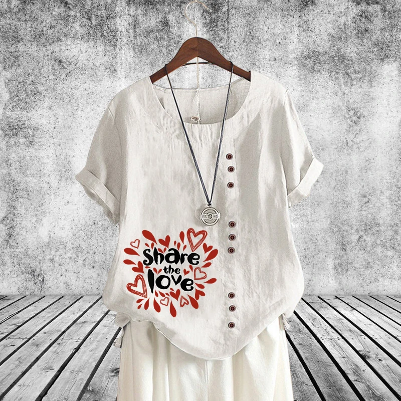 Lady's Plus Size Pullover Fashion Solid Color T Shirt Botanical Print Short Sleeve Casual Round Neck Shirt for Summer XS-5XL
Lady's Plus Size Pullover Fashion Solid Color T Shirt Botanical Print Short Sleeve Casual Round Neck Shirt for Summer XS-5XL