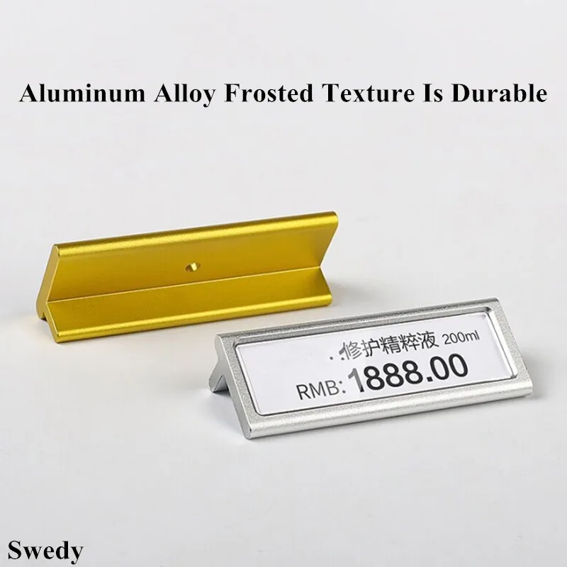 54x15mm Black Gold Silver Metal Sign Holder Display Stand Table Number Menu Name Card Holder Small Price Label Paper Tags
54x15mm Black Gold Silver Metal Sign Holder Display Stand Table Number Menu Name Card Holder Small Price Label Paper Tags