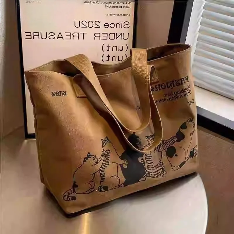 Large Capaci Canvas Tote Bag Women's 2026 New Faion Single oulder Handbag Japanese Sle Student Class Tote Bag
Large Capaci Canvas Tote Bag Women's 2026 New Faion Single oulder Handbag Japanese Sle Student Class Tote Bag
