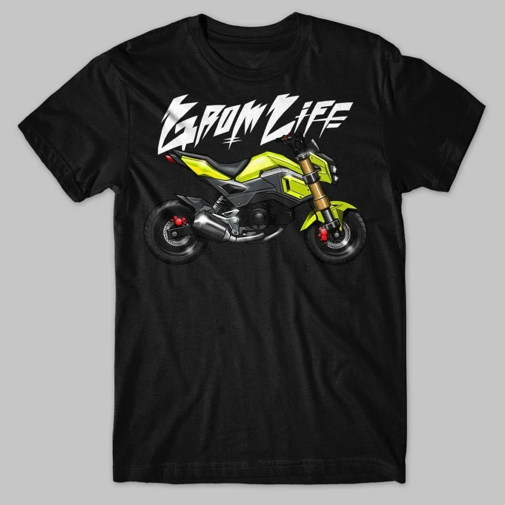 2016-2020 Models MSX125 Motorcycle Grom Life T-Shirt 100% Cotton O-Neck Short Sleeve Summer Casual Mens Tee Rider Streetwear
2016-2020 Models MSX125 Motorcycle Grom Life T-Shirt 100% Cotton O-Neck Short Sleeve Summer Casual Mens Tee Rider Streetwear