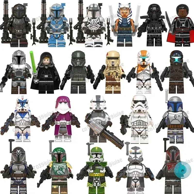 Hot Toys STAR WARS Mandalorian Building Block Mini Robot Figure Toy Bricks Assembling Doll Building Blocks Birthday Present
Hot Toys STAR WARS Mandalorian Building Block Mini Robot Figure Toy Bricks Assembling Doll Building Blocks Birthday Present