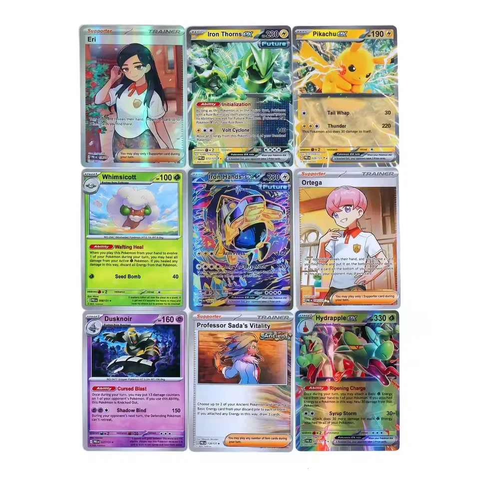 Prismatic Evolutions 360Pcs Pokemon Card Journey Together Stellar Crown 151 Ultra Prism English Booster Battle Transaction Card
Prismatic Evolutions 360Pcs Pokemon Card Journey Together Stellar Crown 151 Ultra Prism English Booster Battle Transaction Card