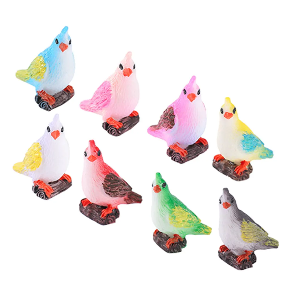 10Pcs Mini Parrot Decoration Resin Micro Landscape Ornament for Desktop Cabinet Garden Yard Dollhouse Landscaping Adorable
10Pcs Mini Parrot Decoration Resin Micro Landscape Ornament for Desktop Cabinet Garden Yard Dollhouse Landscaping Adorable