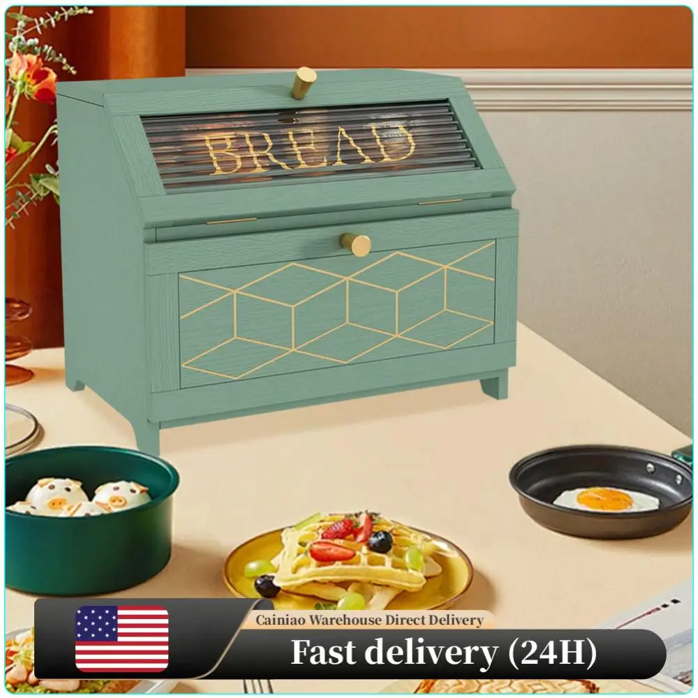 Двухслойная деревянная хлебница с акриловым окном, многофункциональный контейнер для хранения хлеба, водонепроницаемая, с бамбуковой поверхностью, для домашнего использования
Двухслойная деревянная хлебница с акриловым окном, многофункциональный контейнер для хранения хлеба, водонепроницаемая, с бамбуковой поверхностью, для домашнего использования