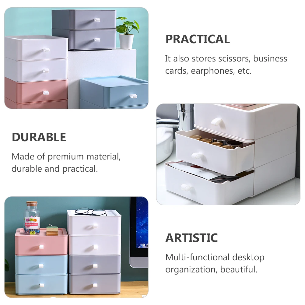 Multi layer Storage Box Three layer Desktop ganizer Drawer Style Case Plastic Holder Home Office Storage Solution
Multi layer Storage Box Three layer Desktop ganizer Drawer Style Case Plastic Holder Home Office Storage Solution