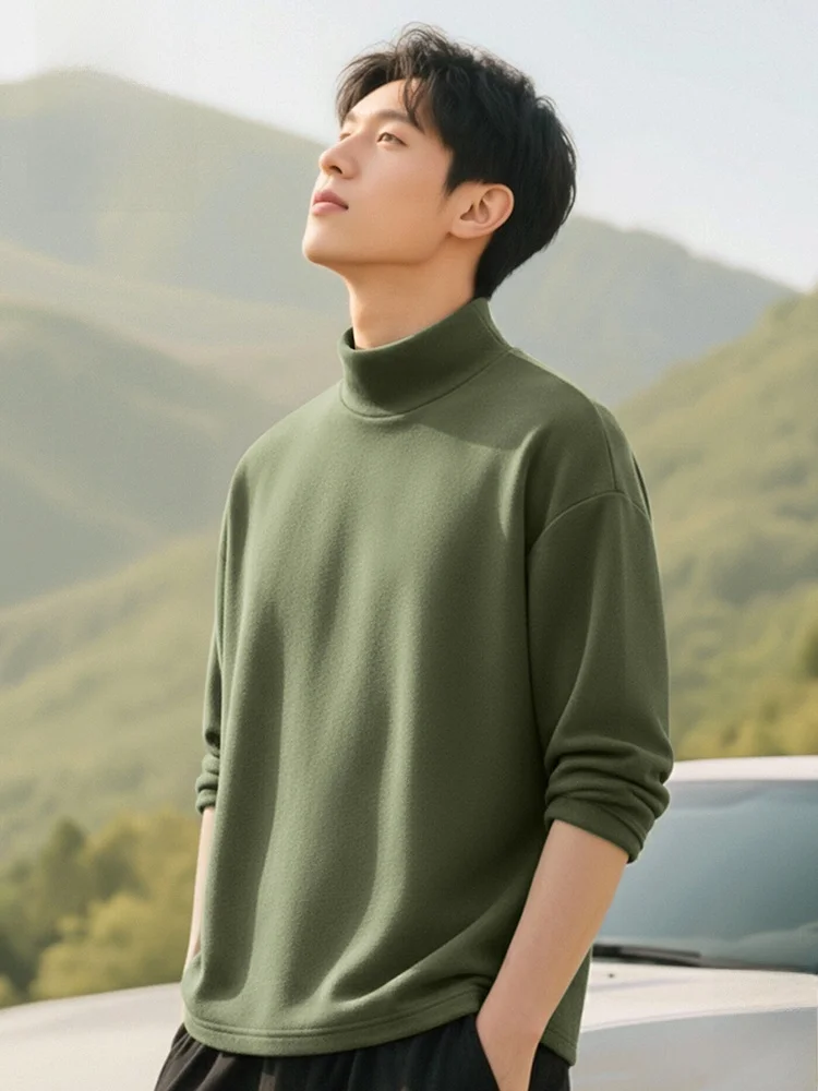 Двусторонняя флисовая футболка с длинным рукавом для мужчин, осенне-зимняя теплая базовая футболка с принтом обезьяны с большим ртом
Двусторонняя флисовая футболка с длинным рукавом для мужчин, осенне-зимняя теплая базовая футболка с принтом обезьяны с большим ртом