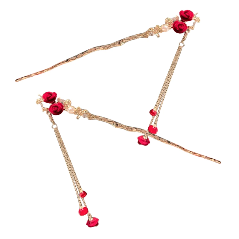 2pcs Rose Hairpin Hairsticks Vintage Women Accessories Pins Barrette Girls Hair Bun Sticks For Formal Occasions Gifts
2pcs Rose Hairpin Hairsticks Vintage Women Accessories Pins Barrette Girls Hair Bun Sticks For Formal Occasions Gifts