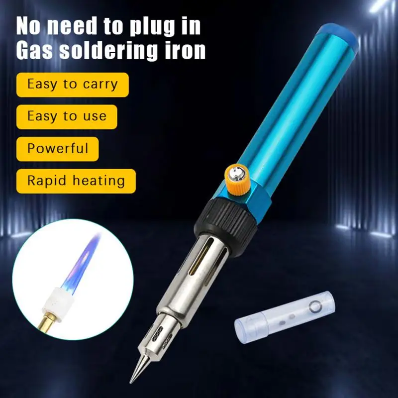 Handy Gas Soldering Pen Soldering Iron For Precise Welding And Heat Shrink For DIY Repairing With Changeable Tips 210~450°C
Handy Gas Soldering Pen Soldering Iron For Precise Welding And Heat Shrink For DIY Repairing With Changeable Tips 210~450°C