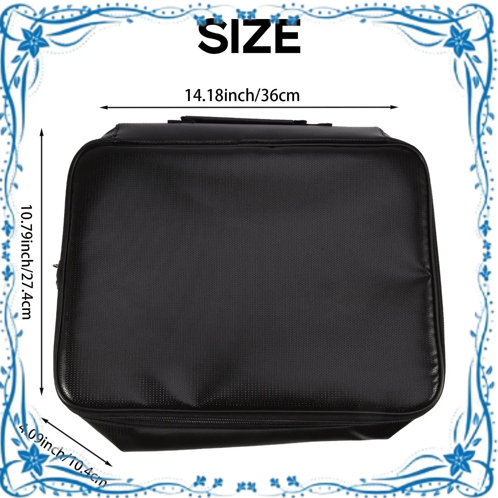 Organizer Bag Fireproof Document Bag With Lock Portable Filing Storage Box Holder For Document File Passport Certificate
Organizer Bag Fireproof Document Bag With Lock Portable Filing Storage Box Holder For Document File Passport Certificate