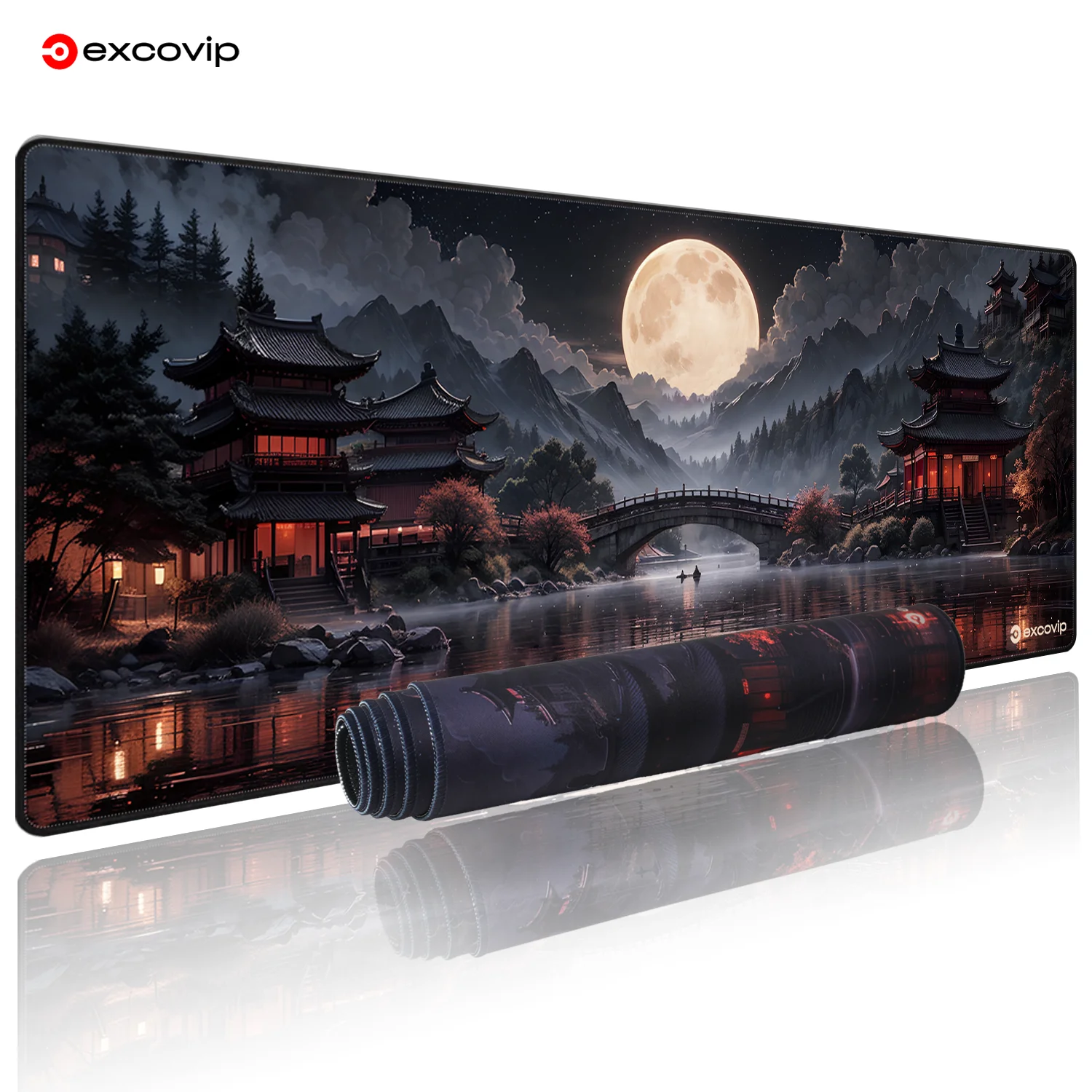 EXCO Gaming Mouse Pad Large Office Keyboard Mousepad Computer Desk Mat with Stitched Edge Non-Slip Rubber Base Durable Washable
EXCO Gaming Mouse Pad Large Office Keyboard Mousepad Computer Desk Mat with Stitched Edge Non-Slip Rubber Base Durable Washable