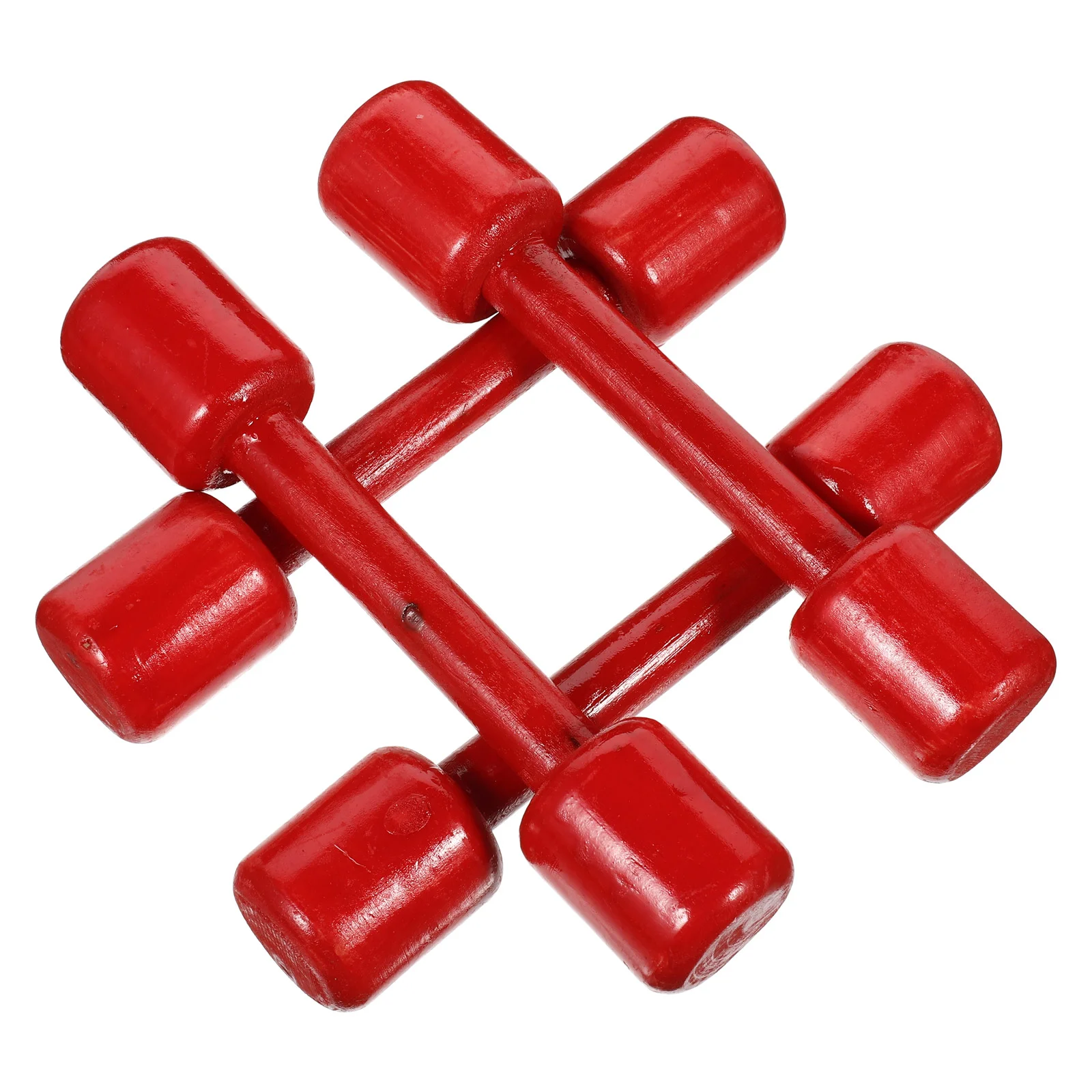 4 Pcs Children's Wooden Dumbbell Toddler Toy Dumbbells Baby for Kids Gym Equipment
4 Pcs Children's Wooden Dumbbell Toddler Toy Dumbbells Baby for Kids Gym Equipment