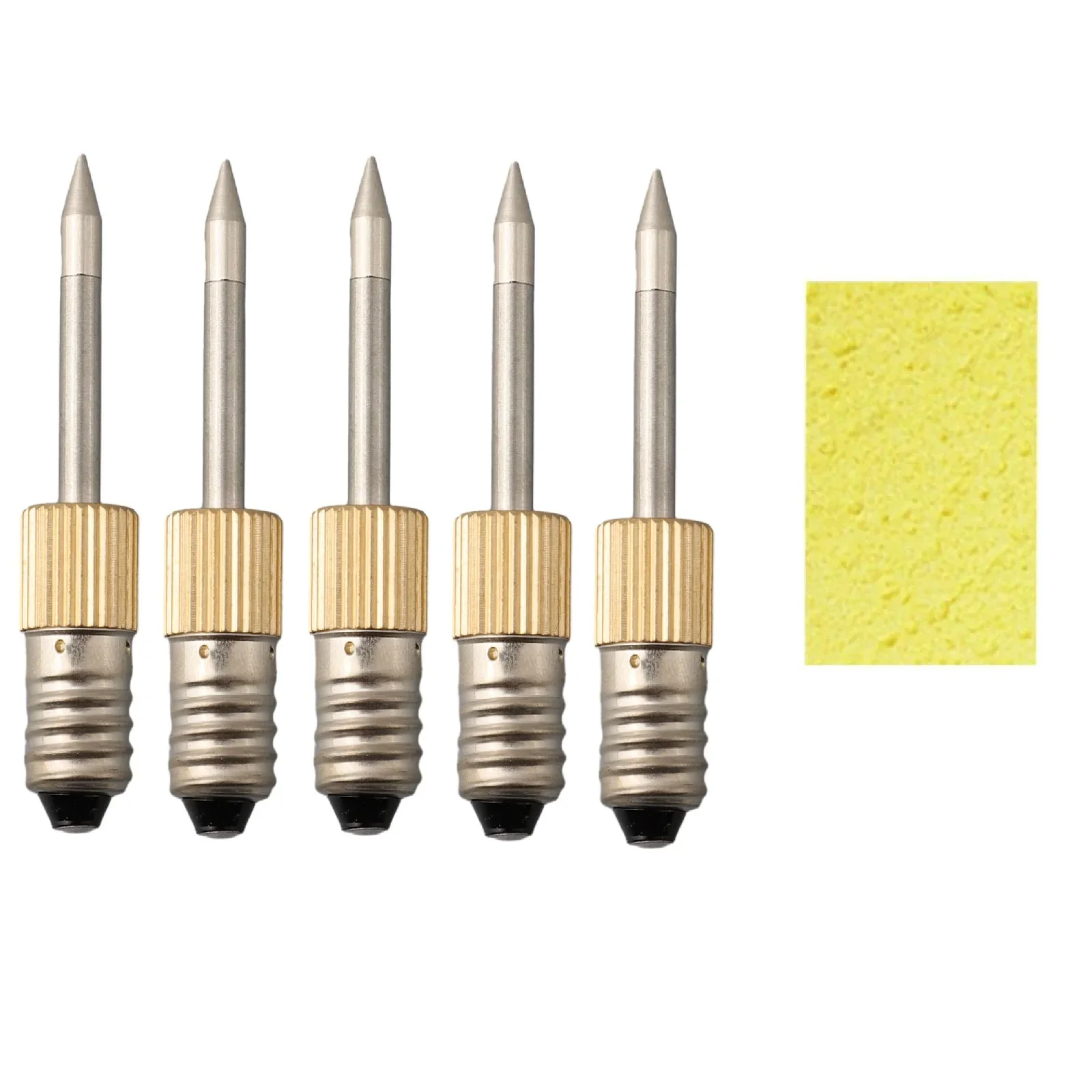 Replacement Soldering Iron Tips E10 Interface Battery Resistant Long Life Electric Soldering Needle Tips B C K Type
Replacement Soldering Iron Tips E10 Interface Battery Resistant Long Life Electric Soldering Needle Tips B C K Type
