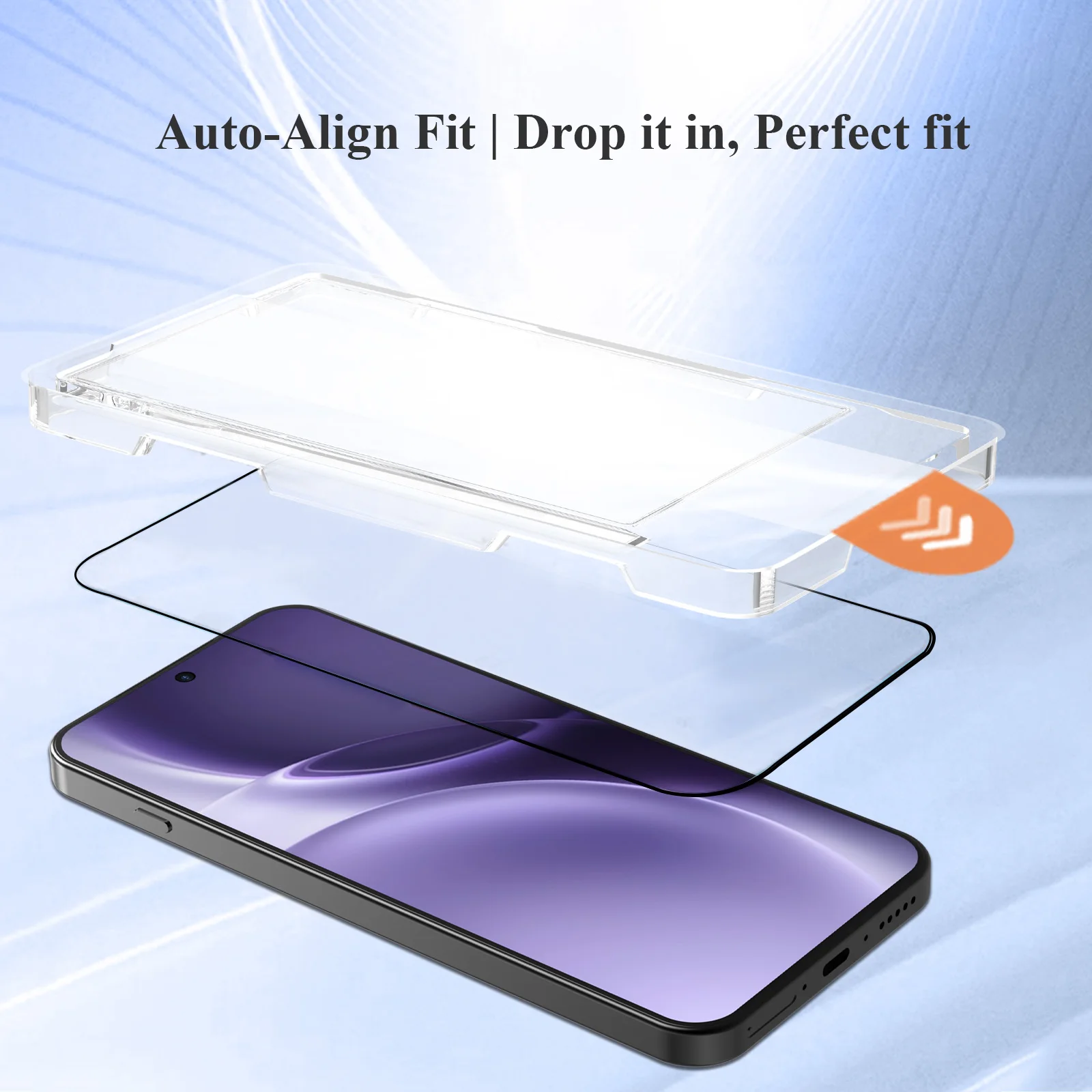 Lereach for vivo X300 Ultra X300 Pro X300 X300S Tempered Glass Screen Protector with Dust-Free Positioning Box Auto-Align
Lereach for vivo X300 Ultra X300 Pro X300 X300S Tempered Glass Screen Protector with Dust-Free Positioning Box Auto-Align