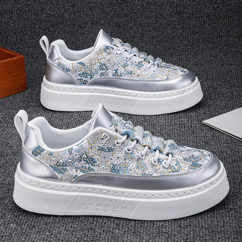 Осенние модные мужские кроссовки на платформе, дизайнерская обувь для скейтборда, мужские роскошные повседневные кроссовки, уличная обувь для скейтбординга в стиле хип-хоп
Осенние модные мужские кроссовки на платформе, дизайнерская обувь для скейтборда, мужские роскошные повседневные кроссовки, уличная обувь для скейтбординга в стиле хип-хоп