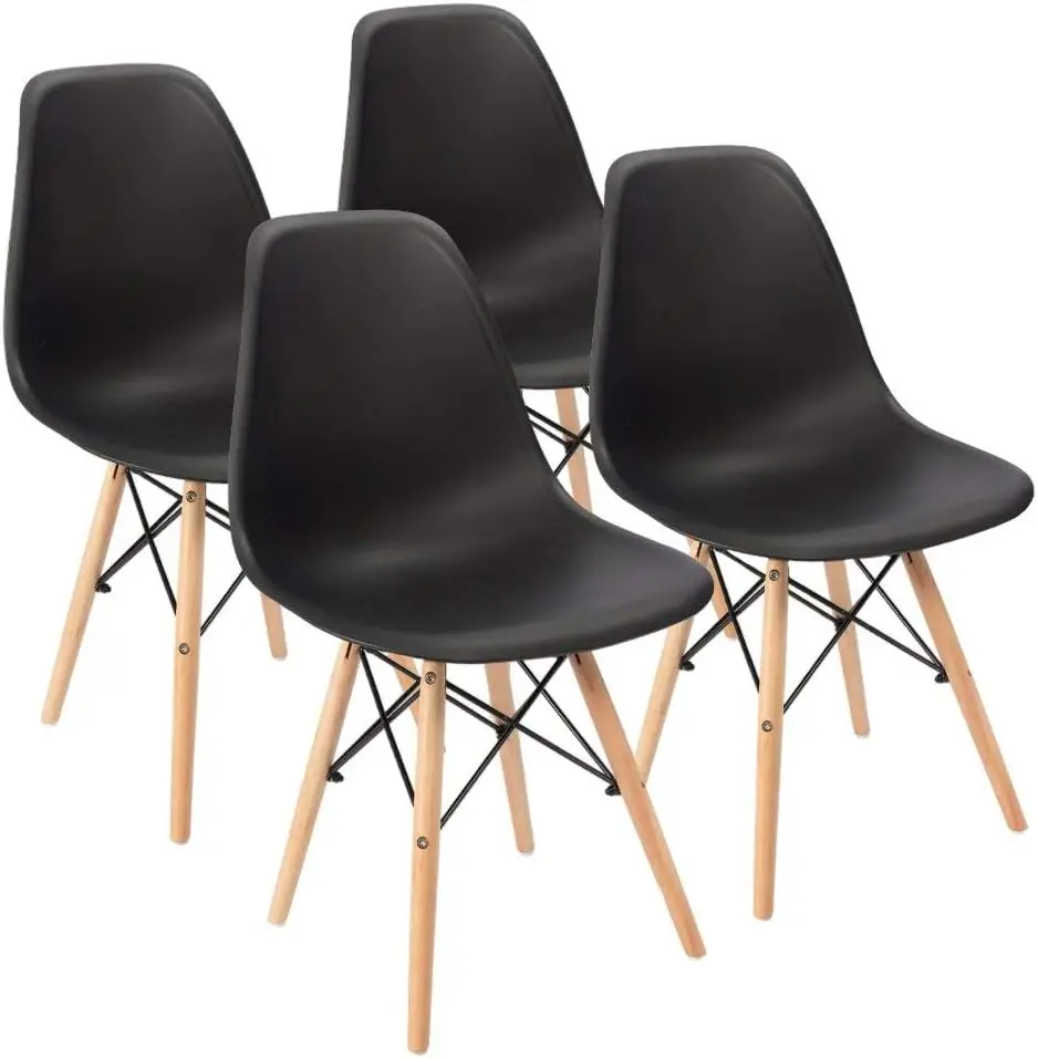 Pre Assembled Modern Style Dining Chair Mid Century Modern DSW Chair, Shell Lounge Plastic Chair for Kitchen, Dining,Bedroom,
Pre Assembled Modern Style Dining Chair Mid Century Modern DSW Chair, Shell Lounge Plastic Chair for Kitchen, Dining,Bedroom,