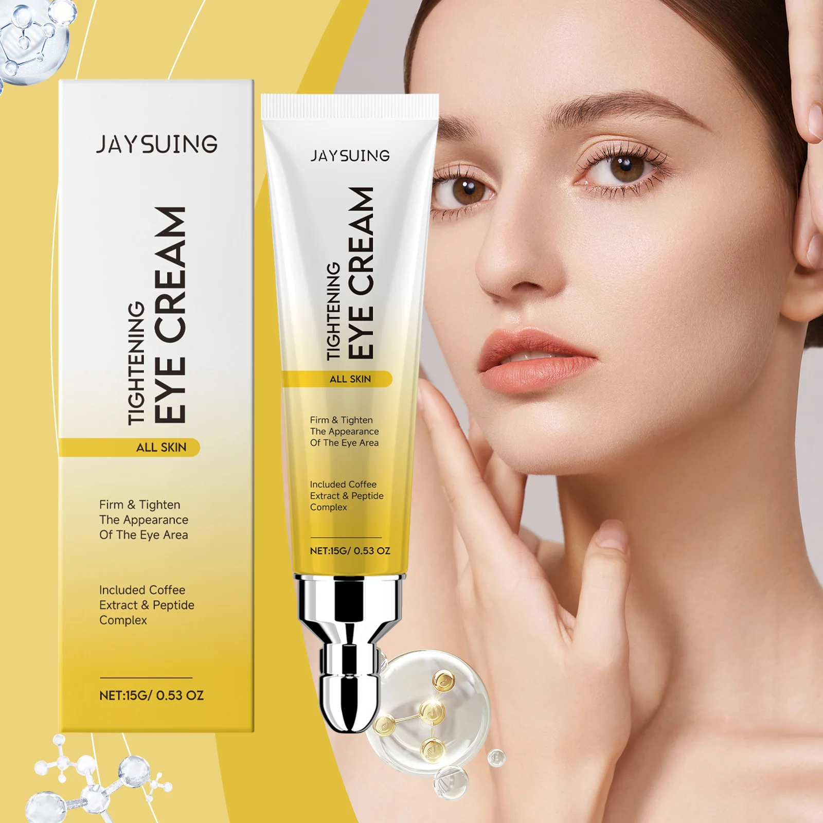 Revitalizing Eye Cream Anti Dark Circles Improve Puffiness Dullness Remove Wrinkles Hydrating Firming Brightening Eye Skin Care
Revitalizing Eye Cream Anti Dark Circles Improve Puffiness Dullness Remove Wrinkles Hydrating Firming Brightening Eye Skin Care