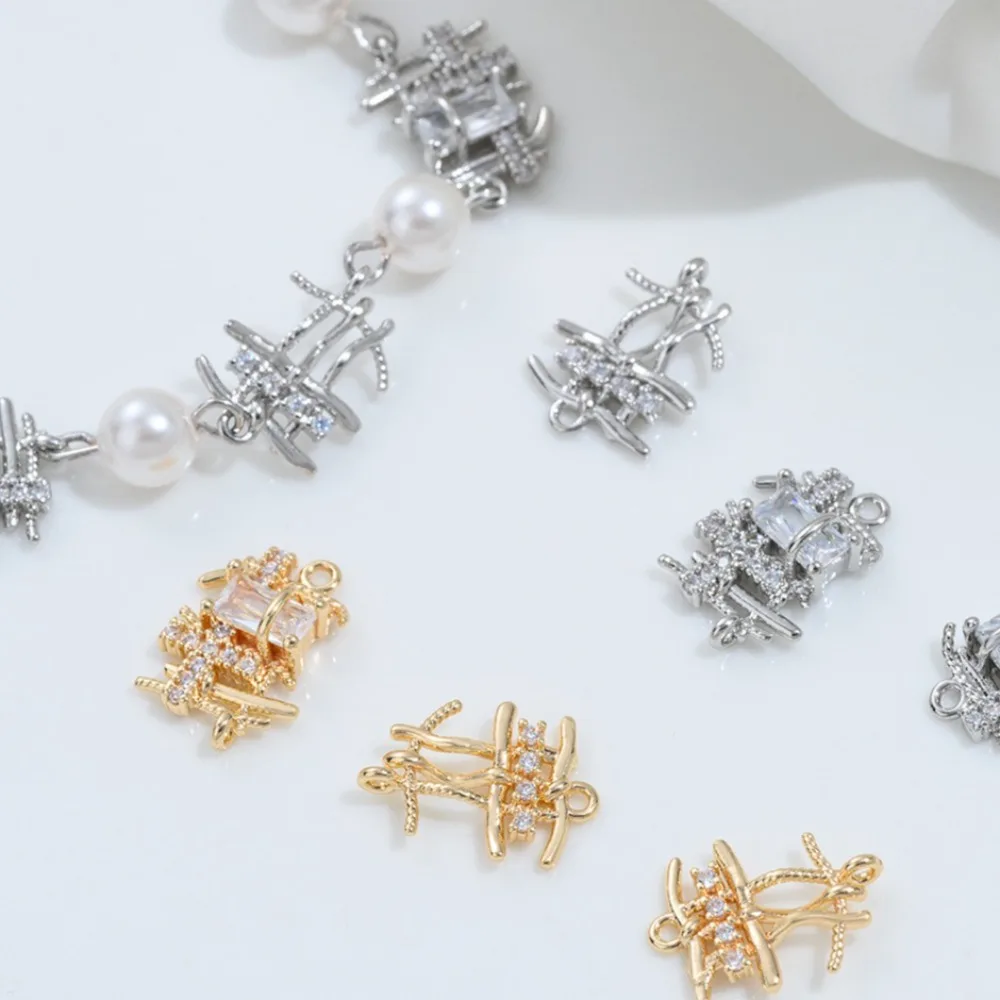 1 шт. медные подвески 14 К золото цвет циркон двойной подвесной тканый забор кулон ручной работы DIY браслет ожерелье уха ювелирные изделия материал
1 шт. медные подвески 14 К золото цвет циркон двойной подвесной тканый забор кулон ручной работы DIY браслет ожерелье уха ювелирные изделия материал