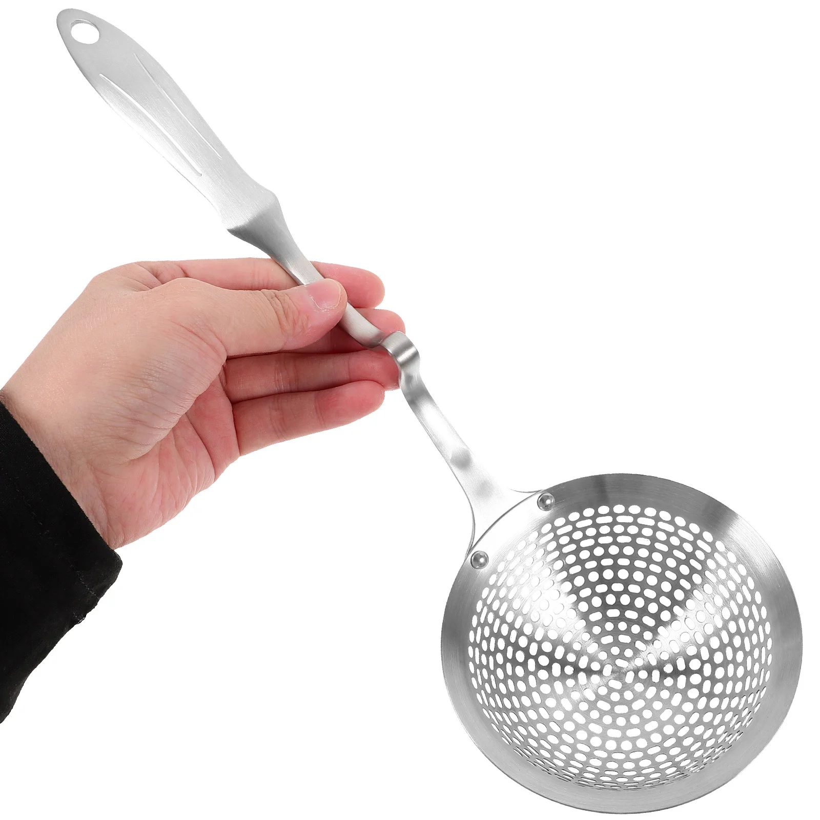 Stainless Steel Colander Spoon Long Handle Straining Ladle For Kitchen Home Restaurant Multi-Functional Filter Scoop
Stainless Steel Colander Spoon Long Handle Straining Ladle For Kitchen Home Restaurant Multi-Functional Filter Scoop