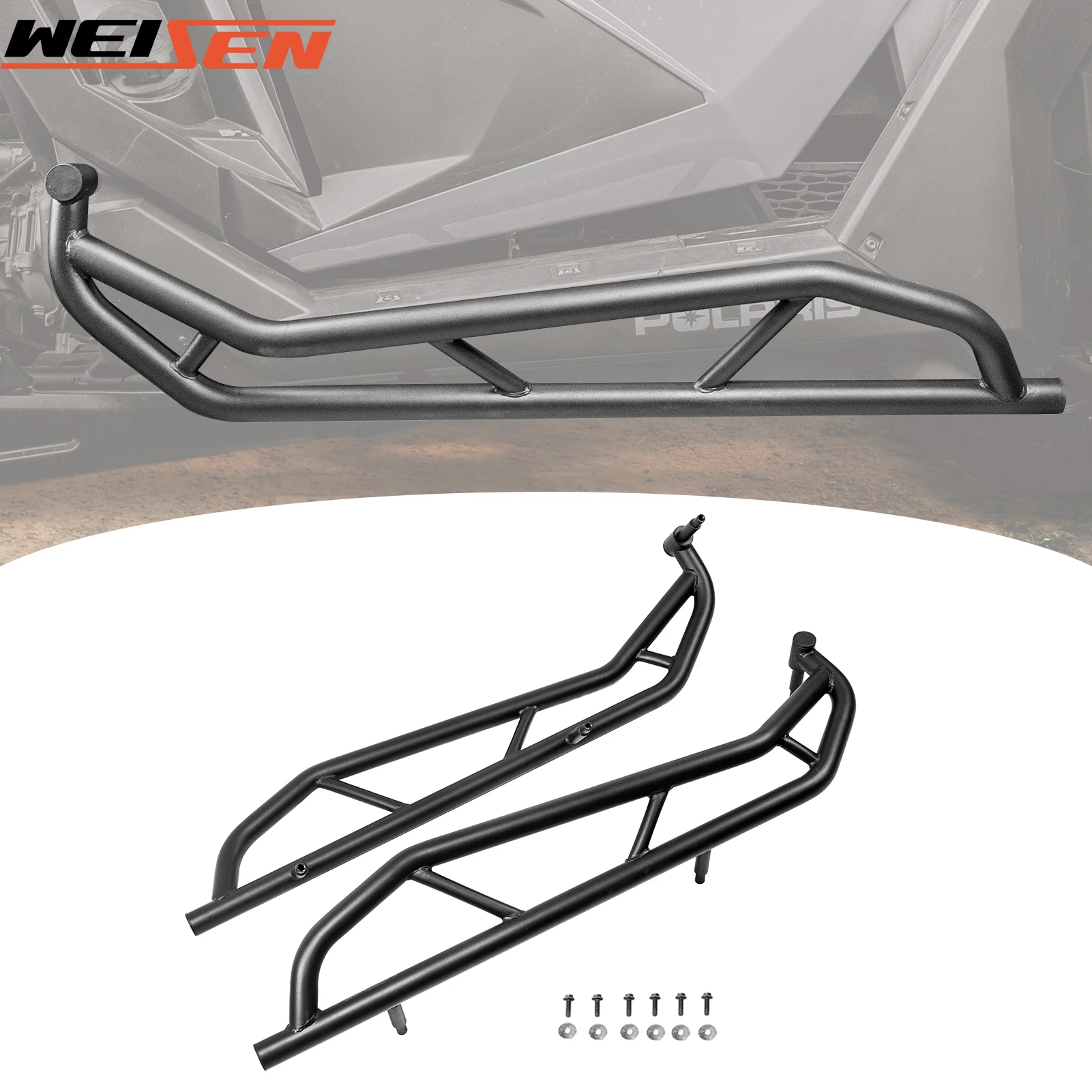 Для 2020+ Polaris Pro XP Turbo Pro R 2Door UTV Nerf Bars / Tree Kickers / Rock Sliders, боковые ступени, защита бампера
Для 2020+ Polaris Pro XP Turbo Pro R 2Door UTV Nerf Bars / Tree Kickers / Rock Sliders, боковые ступени, защита бампера