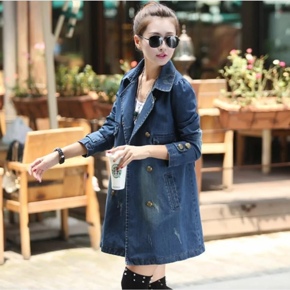 Leong Sister 2025 Spring Autumn New Sle Youthful Mid-Length Denim Jaet Loose Korean Versatile Slimming Outerwear
Leong Sister 2025 Spring Autumn New Sle Youthful Mid-Length Denim Jaet Loose Korean Versatile Slimming Outerwear