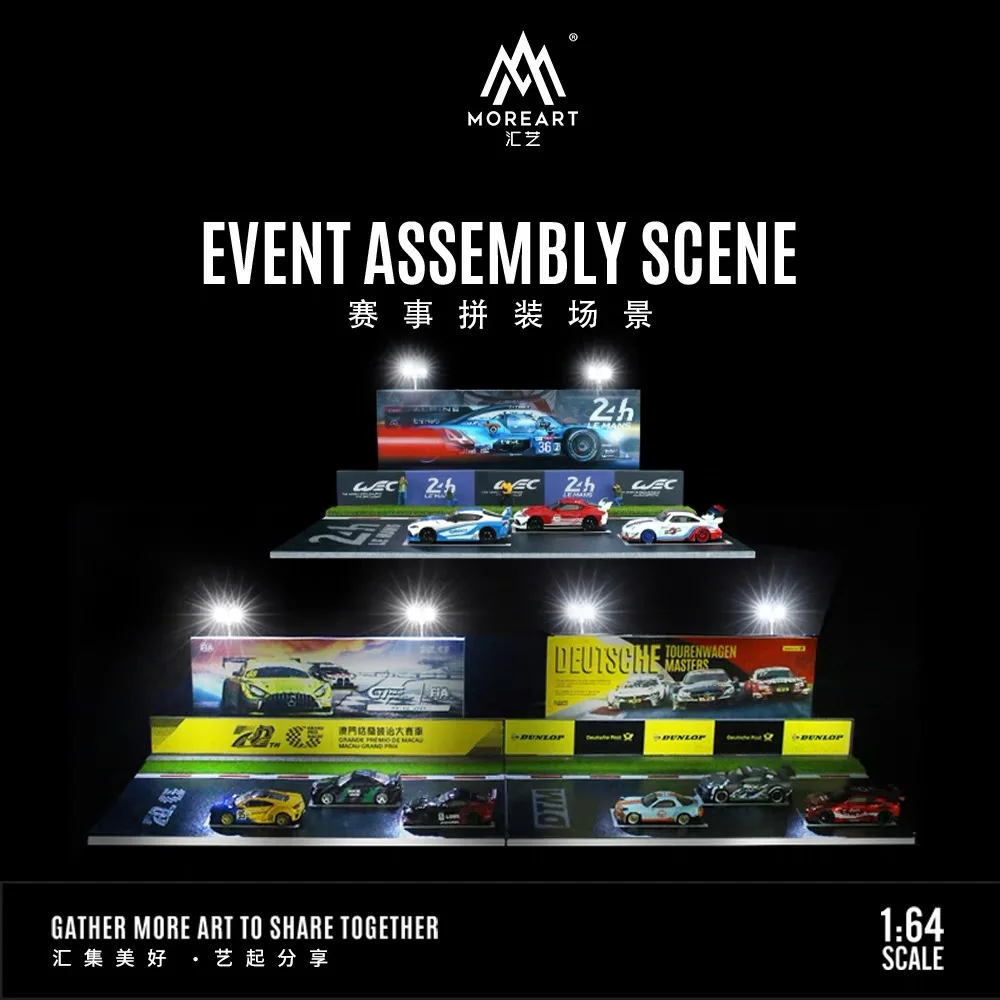 TimeMicro + MoreArt 1:64 WTCR RV World Cup светильник версия для сборки автомобиля
TimeMicro + MoreArt 1:64 WTCR RV World Cup светильник версия для сборки автомобиля