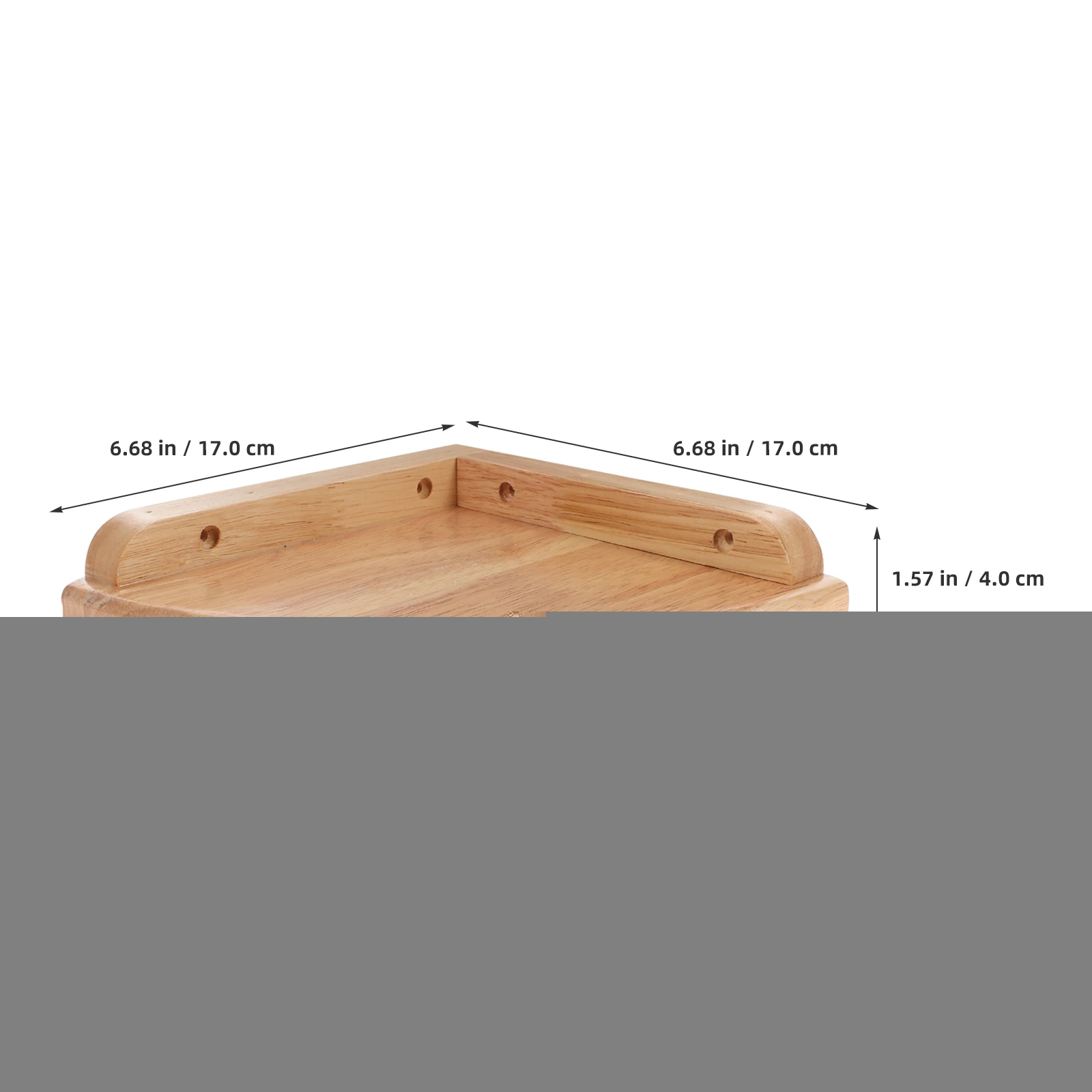 7 Inches Wooden Corner Shelf Fan Shaped Wall Mount Kitchen Bedroom Bathroom Office Space Saving Storage Rack Partition Plant
7 Inches Wooden Corner Shelf Fan Shaped Wall Mount Kitchen Bedroom Bathroom Office Space Saving Storage Rack Partition Plant