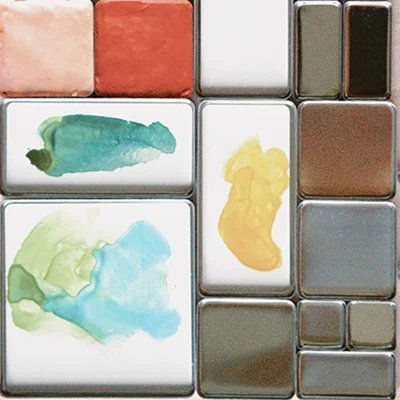 Magnetic Aluminum Travel Box Palette; 0.5ml/1ml/2ml Watercolor Paint Sets for Professional Art Use.
Magnetic Aluminum Travel Box Palette; 0.5ml/1ml/2ml Watercolor Paint Sets for Professional Art Use.