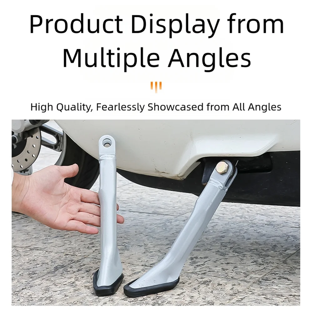182022 cm Heavy Duty Side Stand for Motorcycle and For Electric Bike with Reinforced Design and Pre Drilled Holes for Easy Setup
182022 cm Heavy Duty Side Stand for Motorcycle and For Electric Bike with Reinforced Design and Pre Drilled Holes for Easy Setup