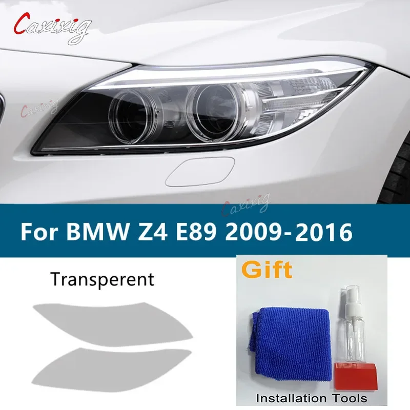 Для BMW Z4 E89 G29 2009-2021 автомобильные фары оттенок дымчатая черная защитная пленка защитная прозрачная наклейка из ТПУ аксессуары для 
Для BMW Z4 E89 G29 2009-2021 автомобильные фары оттенок дымчатая черная защитная пленка защитная прозрачная наклейка из ТПУ аксессуары для