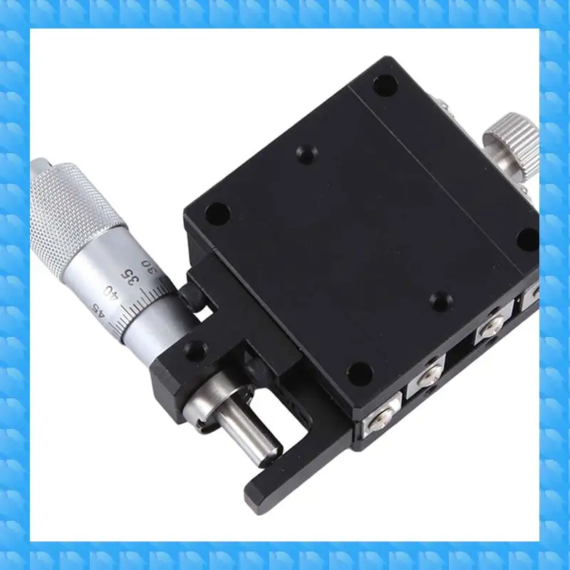 ETRT X Axis 40X40mm Knob Micrometer Sliding Stage Guide Rail Type Platform Manual Displacement Sliding Table Durable (LGX40-L)
ETRT X Axis 40X40mm Knob Micrometer Sliding Stage Guide Rail Type Platform Manual Displacement Sliding Table Durable (LGX40-L)