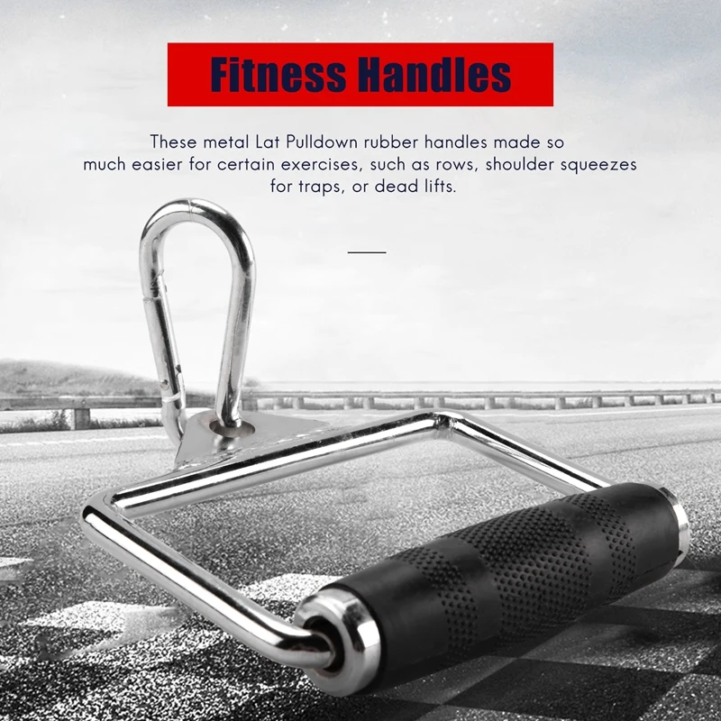 Pulldown Cable Machine Handles, Heavy Duty Triceps Biceps Press Down Cable Handle For Pulley Workouts Home Gym
Pulldown Cable Machine Handles, Heavy Duty Triceps Biceps Press Down Cable Handle For Pulley Workouts Home Gym