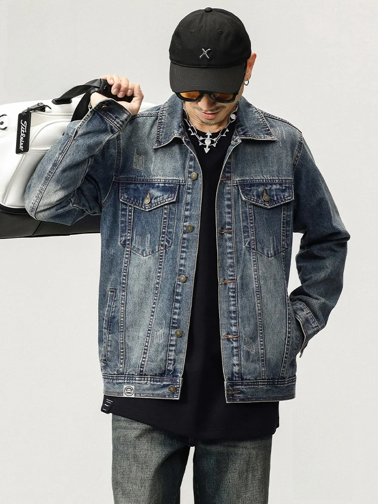 Мужская осенняя куртка Paul Frank American Workwear: новая модель в стиле ретро, повседневная верхняя одежда с принтом обезьяны, из смесового хлопка, с множеством карманов
Мужская осенняя куртка Paul Frank American Workwear: новая модель в стиле ретро, повседневная верхняя одежда с принтом обезьяны, из смесового хлопка, с множеством карманов