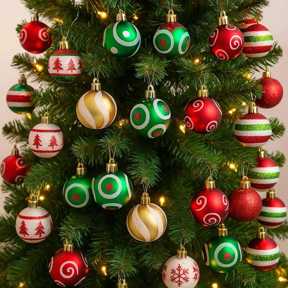 4/6cm Painted Christmas Ball Shatterproof Electroplated Christmas Hanging Ball DIY Crafts Plastic Christmas Baubles
4/6cm Painted Christmas Ball Shatterproof Electroplated Christmas Hanging Ball DIY Crafts Plastic Christmas Baubles