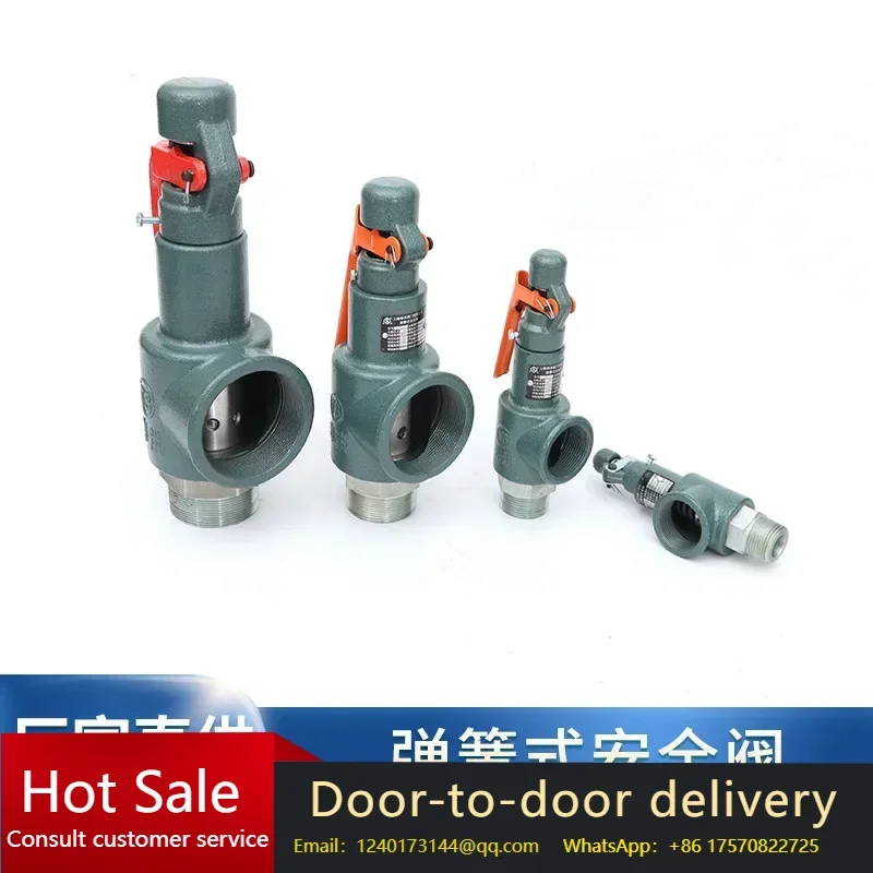 A28H-16 Spring type safety valve Direct load spring full opening safety valve Air tank pressure relief valve
A28H-16 Spring type safety valve Direct load spring full opening safety valve Air tank pressure relief valve