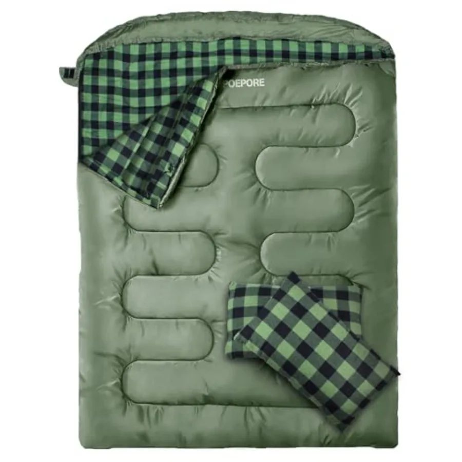 Double Sleeping Bag Flannel for Adults with 2 Pillows 2 Person Sleeping Bags Camping XXL Queen Size Two Person Sleeping Bag for
Double Sleeping Bag Flannel for Adults with 2 Pillows 2 Person Sleeping Bags Camping XXL Queen Size Two Person Sleeping Bag for