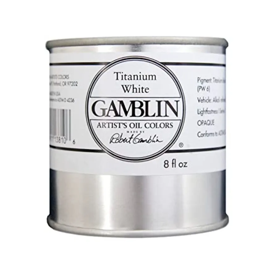Artist Oil 8 Oz Titanium White
Artist Oil 8 Oz Titanium White
