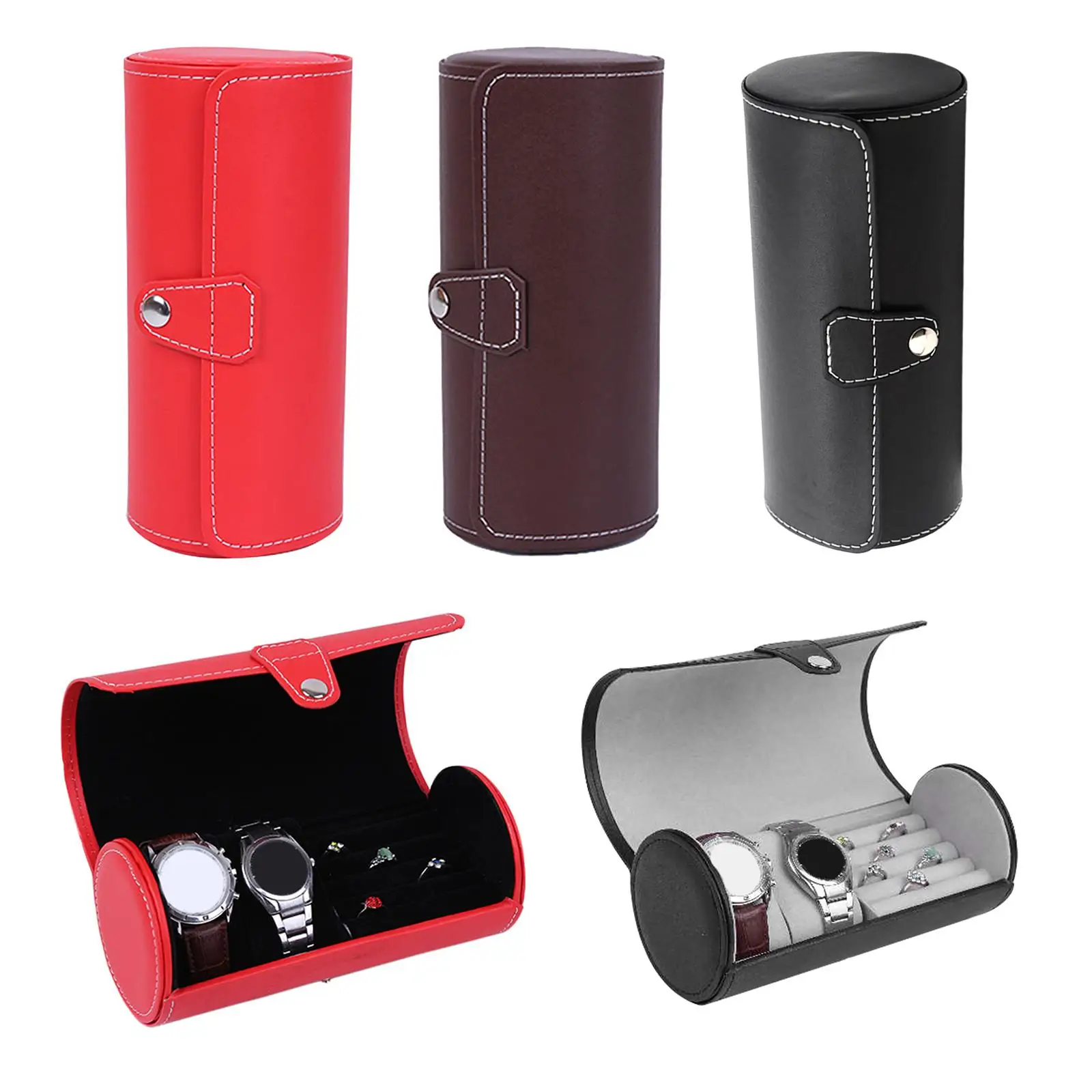Pu Leather Watch Storage Organizer Jewelry Box for Display Box
Pu Leather Watch Storage Organizer Jewelry Box for Display Box
