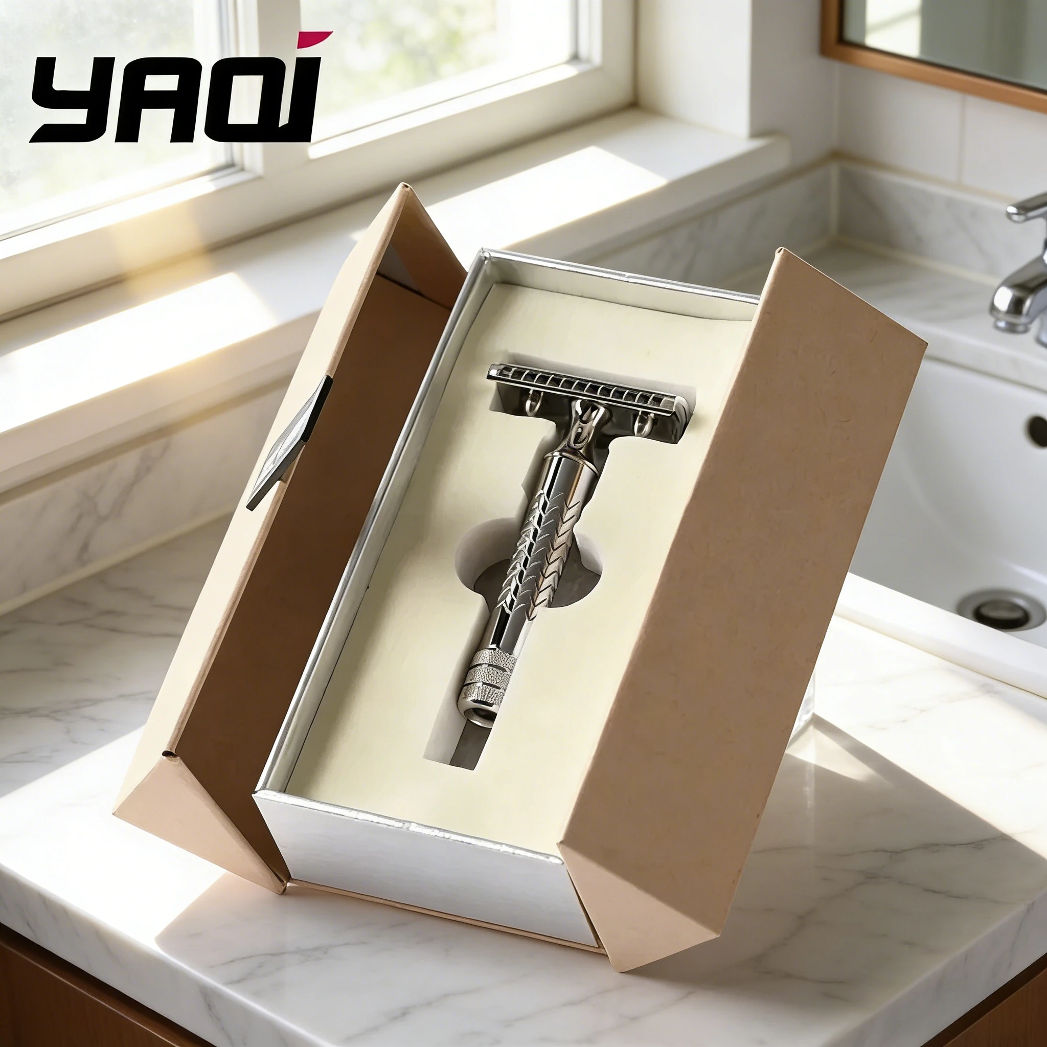 Yaqi THOT Stainless Steel Safety Razor for Men Double Edge Shaving Razor Stainless Steel Razor Blades Can be Given as a Gift
Yaqi THOT Stainless Steel Safety Razor for Men Double Edge Shaving Razor Stainless Steel Razor Blades Can be Given as a Gift