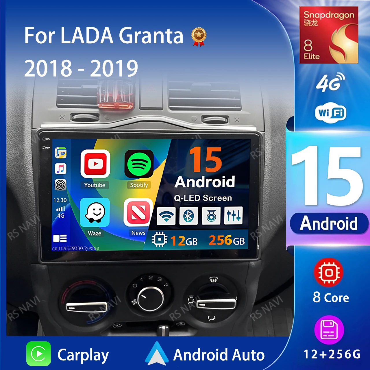 Android 15 Carplay Auto Qualcomm 2K QLED Screen Car Radio Player For LADA Granta 2018 - 2019 GPS Wifi Stereo 4G BT Multimedia
Android 15 Carplay Auto Qualcomm 2K QLED Screen Car Radio Player For LADA Granta 2018 - 2019 GPS Wifi Stereo 4G BT Multimedia