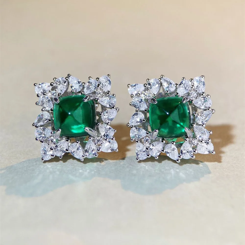 Роскошные серьги из цельной платины из белого золота PT950, женские серьги с сахарной башней, изумрудные роскошные серьги с инкрустацией бриллиантами в банкетном стиле
Роскошные серьги из цельной платины из белого золота PT950, женские серьги с сахарной башней, изумрудные роскошные серьги с инкрустацией бриллиантами в банкетном стиле