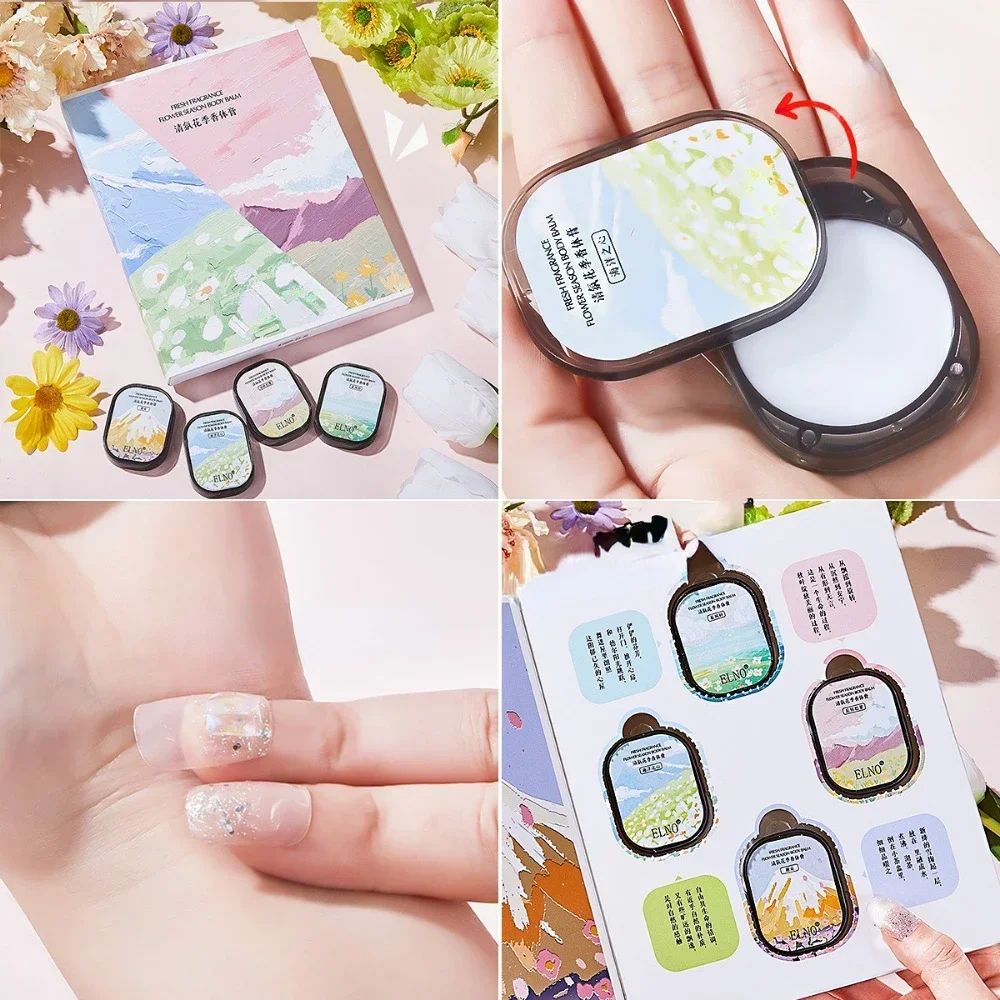 Light Fragrance Solid Perfume Balm Set Men Women Fresh Fruit Fragrance Long Lasting Natural Deodorant Perfume Portable Body Balm
Light Fragrance Solid Perfume Balm Set Men Women Fresh Fruit Fragrance Long Lasting Natural Deodorant Perfume Portable Body Balm